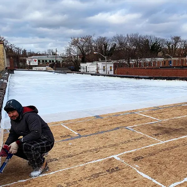 West Baltimore Street Philadelphia Residential Flat Roof Repair